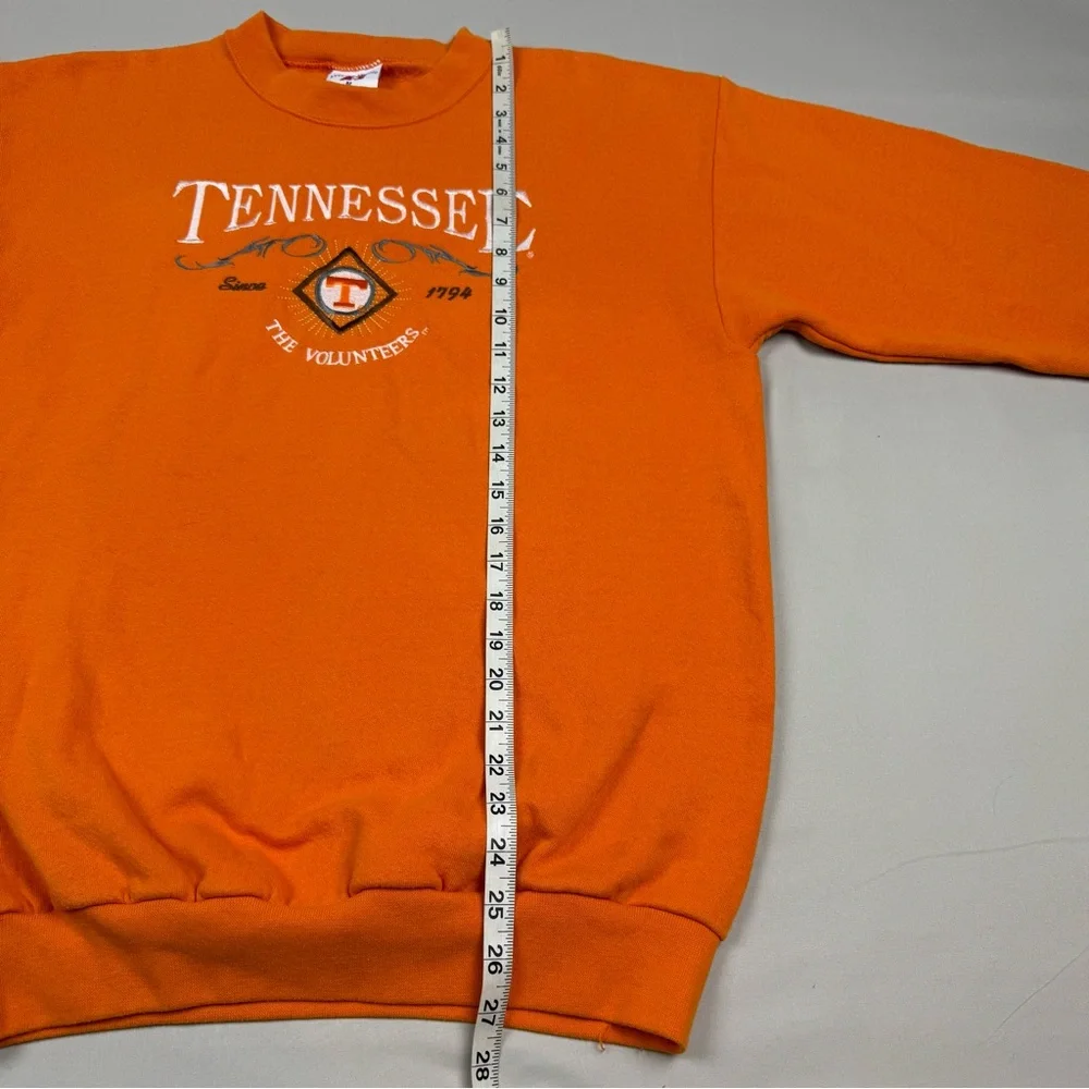 Vtg Tennessee Volunteers Mens Crewneck Sweatshirt Sz Medium 90s Embroidered A2